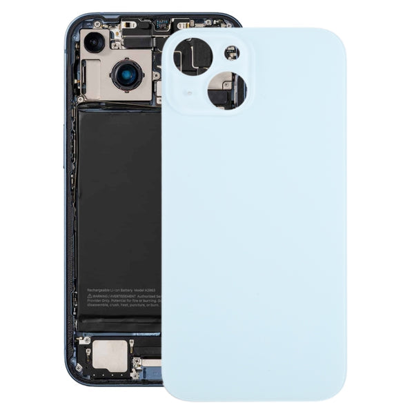 Battery Back Cover With Brackets For Apple iPhone 15 (6.1) Blue
